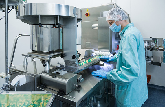 Shift traditional less-efficient, time consuming “start-stop-inspect” batch processes to On-Demand drug production Shift traditional less-efficient, time consuming “start-stop-inspect” batch processes to On-Demand drug production